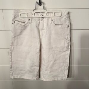 Calvin Klein Jeans White Women's Bermudas